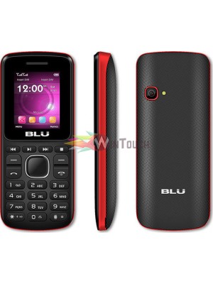 Mobile Phone BLU Z3 Music Black - Red, MP3/MP4 player,FM Radio,Κάμερα με Φλας, Ελληνικό μενού Κινητά Τηλέφωνα